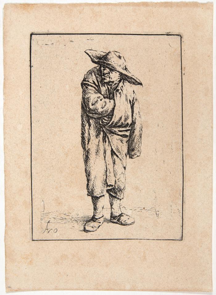Der Bauer im Mantel