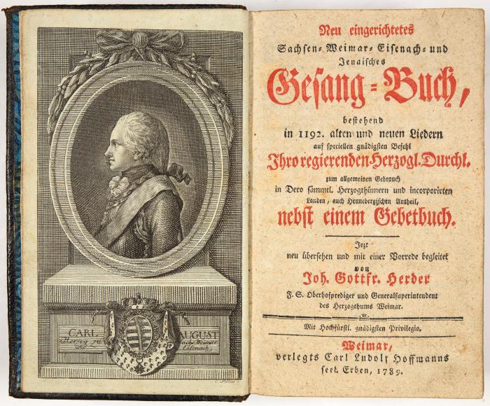 4 Werke in 3 Bänden (davon 2 Erstausgaben). 1787 - 1794.
