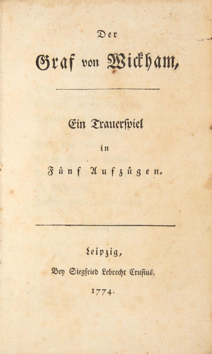 Literarischer Sammelband mit 3 Werken. 15 x 9 cm. InterimsPp.
