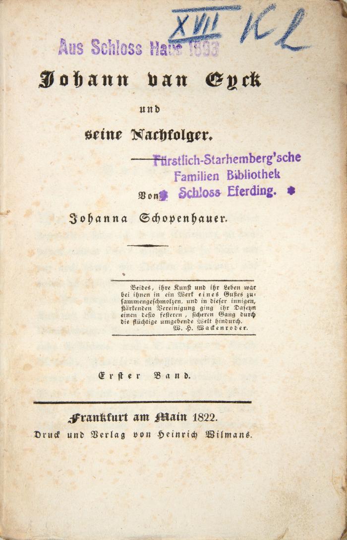 Johann van Eyck und seine Nachfolger. 2 Bde.
