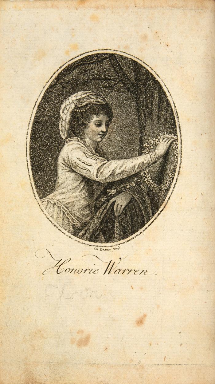 Honorie Warren. Aus dem Englischen (von Robert Bage).