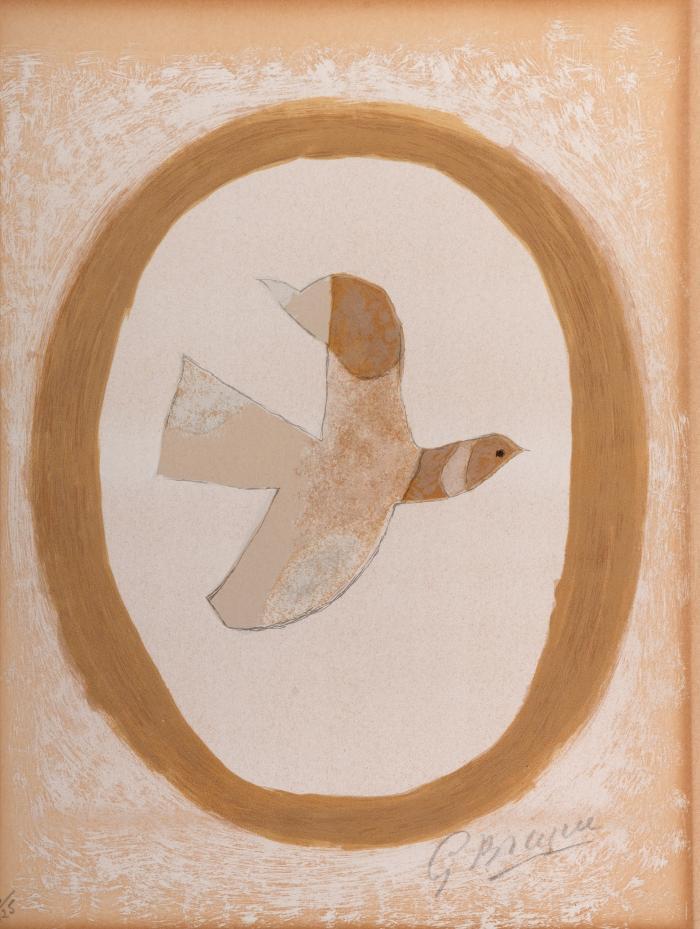 L'oiseau des sables (aus: Braque lithographe)