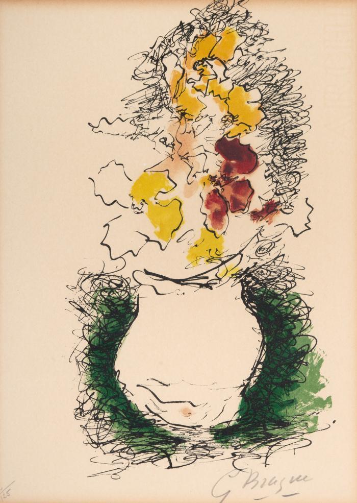 Le Bouquet (Aus: Braque lithographe)