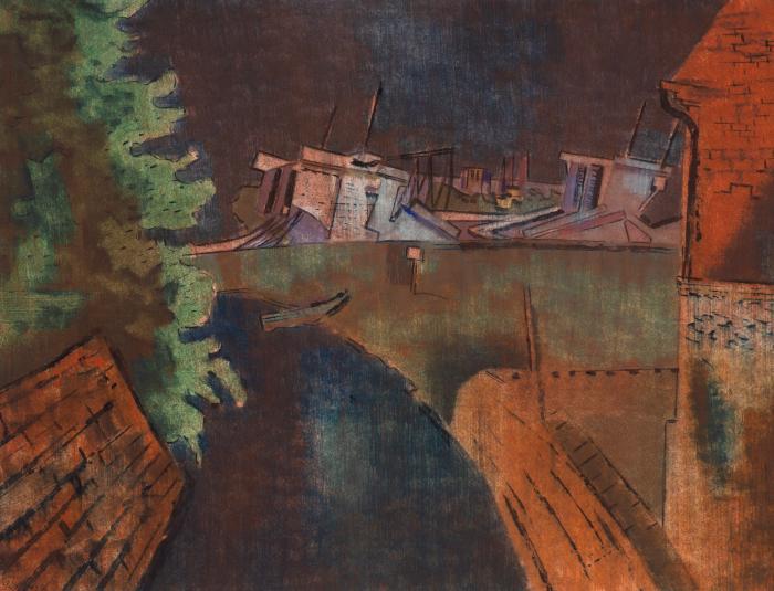 Ohne Titel (Hafenszene)