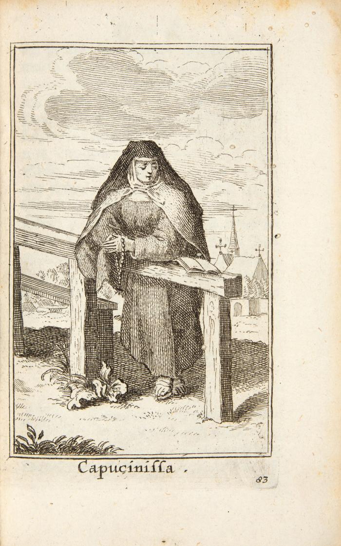 Kurtze und Gründliche Histori von dem Anfang und Ursprung der Gott-geweyhten Orden aller Closter-Jungfrauen (und) vom Ursprung der Geistlichen Orden. 2 Teile in 1 Bd.