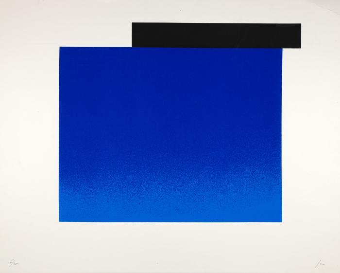 Ohne Titel (Aus: Ein Weg zur Farbe - Blau)