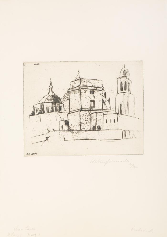 Aus Cadiz (zu: España, Folge von 11 Radierungen, Blatt 4)