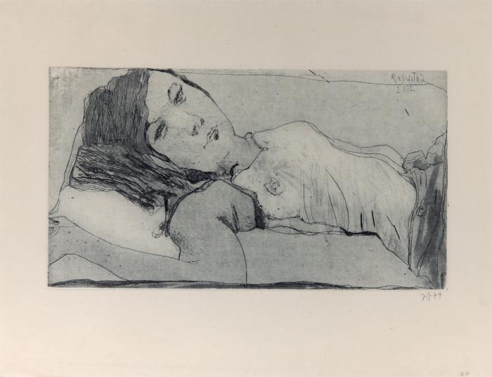 Roswitha 1974 / Selbstbildnis 1976