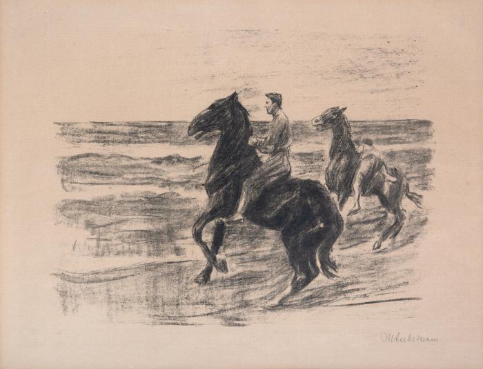 Reiter am Strande