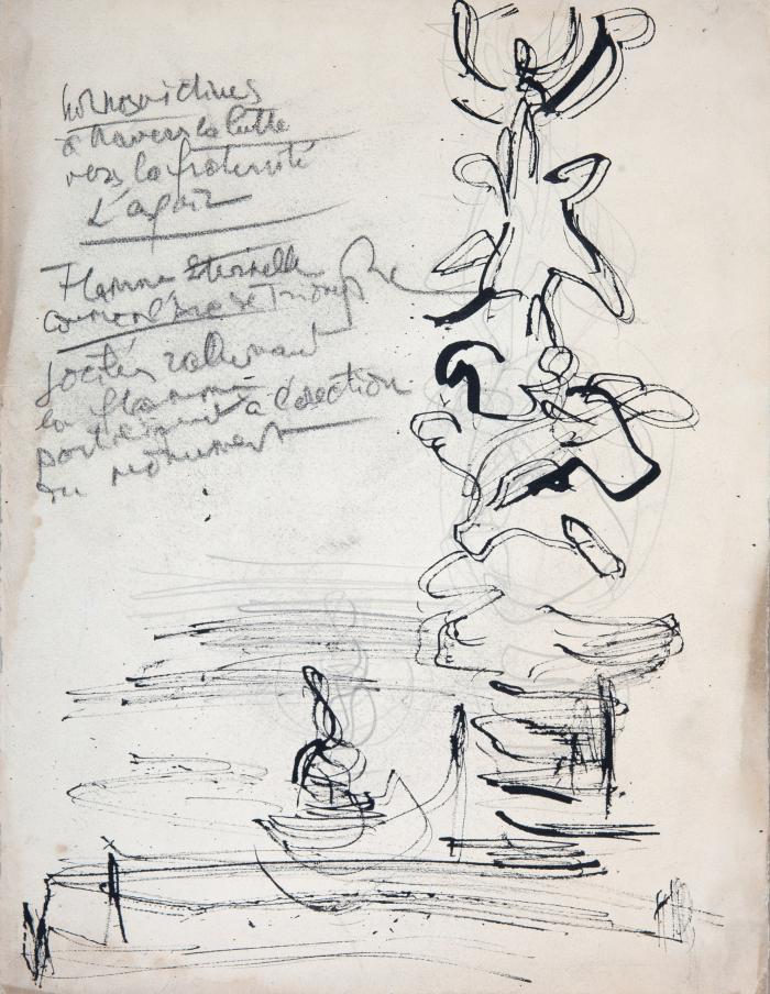 Etude pour une sculpture monumentale