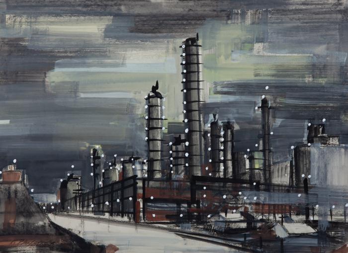 Ohne Titel (Industrieanlage)