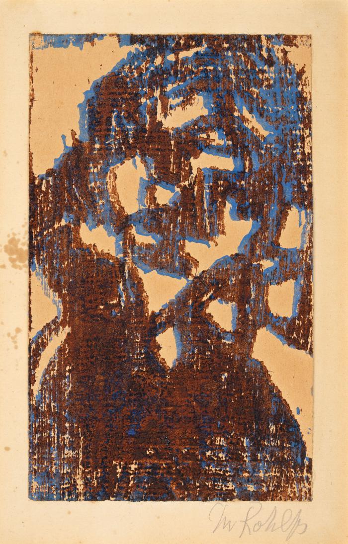Die gute Tante, um 1910/11 / Kopf III (Christus)