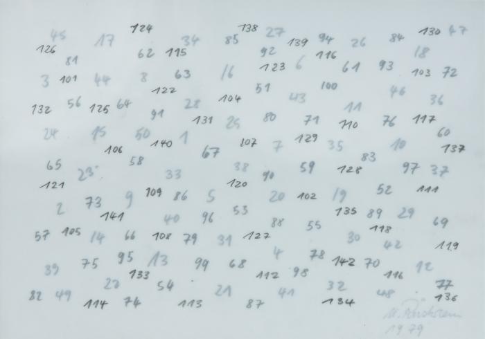 Ohne Titel (Zahlen)