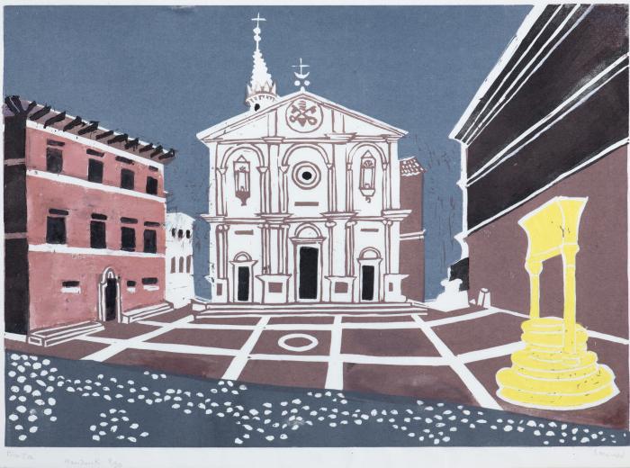 Pienza 1965 / Tempelruine 1966