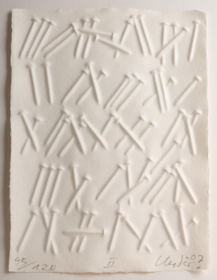 Aus: Schrift der Nägel, Blatt II