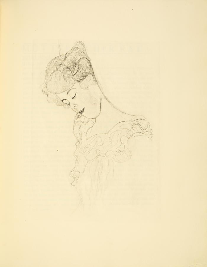 GUSTAV KLIMT 
LUKIAN VON SAMOSATA: Hetärengespräche des Lukian. Deutsch von Franz Blei.