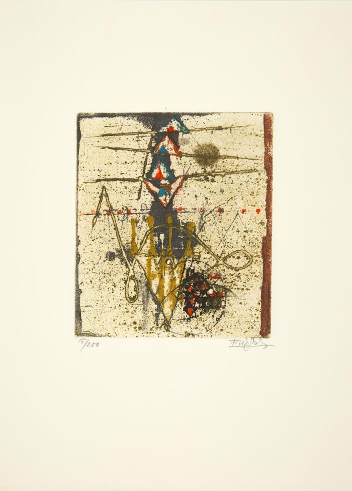 JOHNNY FRIEDLAENDER
MAX-POL FOUCHET (Introd.):  Johnny Friedlaender. Oeuvre 1961-1965.