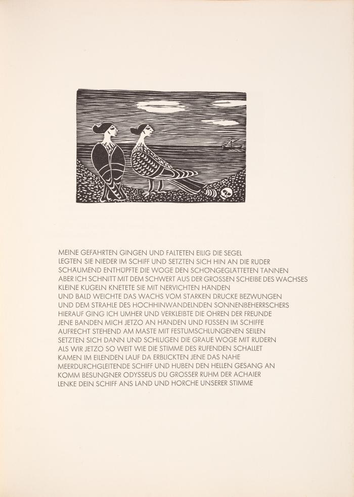 GERHARD MARCKS
HOMER: Fuenf Gesaenge der Odyssee.