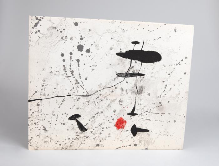 JOAN MIRÓ
Tracé sur l'eau. Suite d'aquarelles.