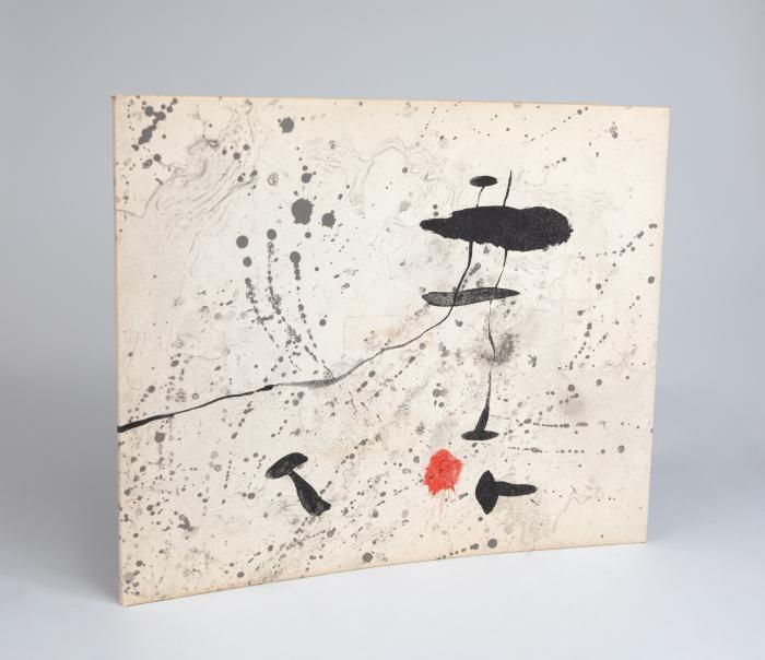 JOAN MIRÓ
Tracé sur l'eau. Suite d'aquarelles.