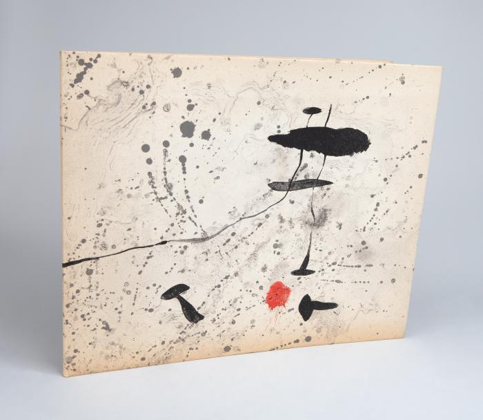 JOAN MIRÓ
Tracé sur l'eau. Suite d'aquarelles.