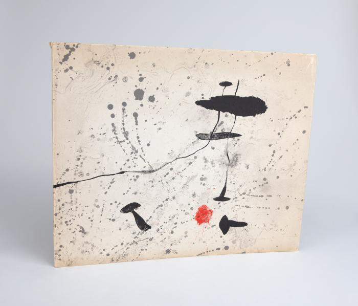 JOAN MIRÓ
Tracé sur l'eau. Suite d'aquarelles.