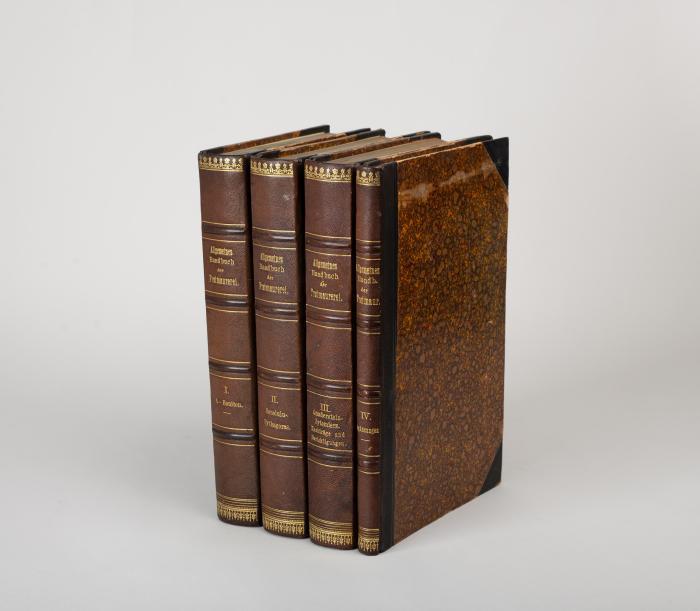 Freimaurer. - Lenning, C. (d. i. Hesse): Allgemeines Handbuch der Freimaurerei. 2. umgearb. Aufl. 3 Bde. und Ergänzungsbd. in 4 Bdn.
