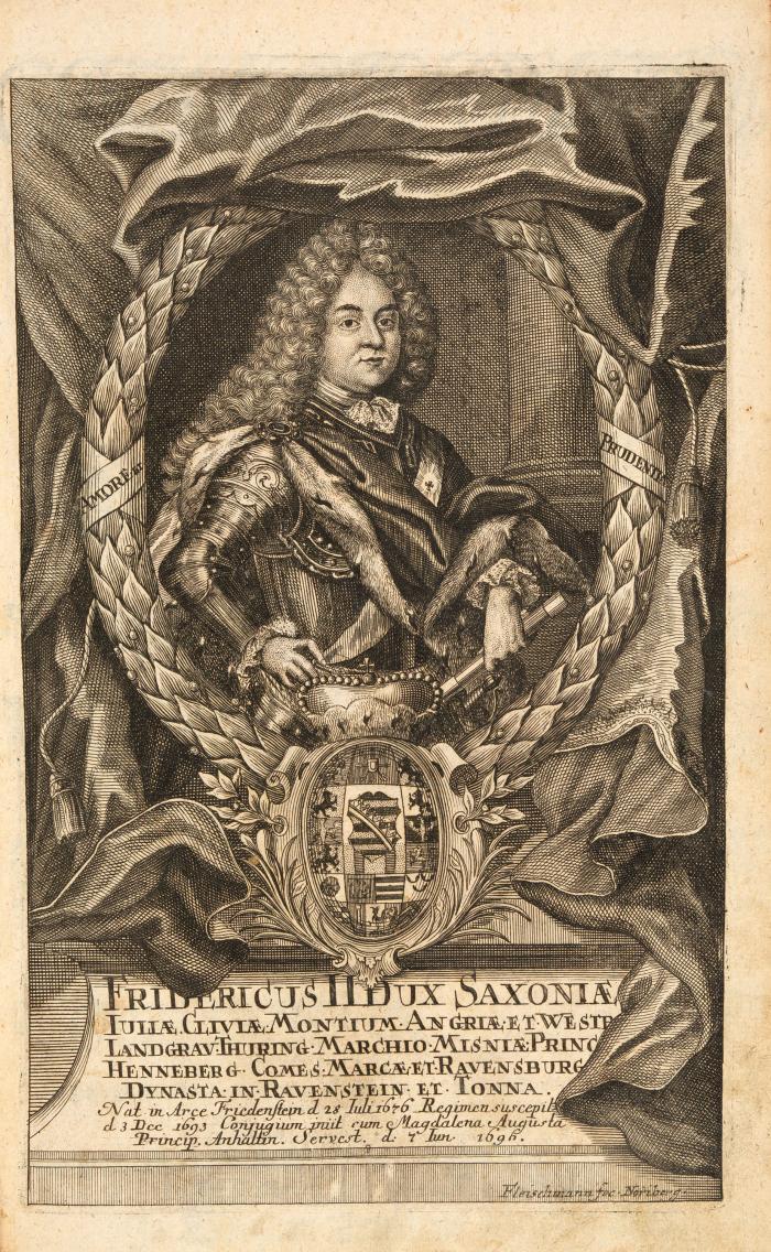 Rudolphi, Friedrich und Hans Basilius von Gleichenstein: Gotha diplomatica, Oder Ausführliche Historische Beschreibung des Fürstenthums Sachsen-Gotha. 5 Tle. in 2 Bdn.