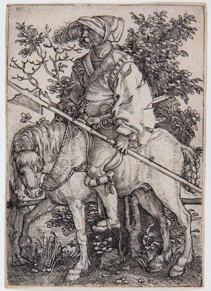 Der Hellebardier zu Pferde