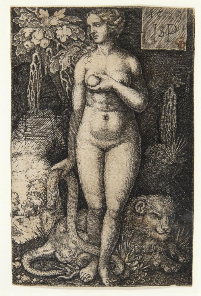 Eva, stehend