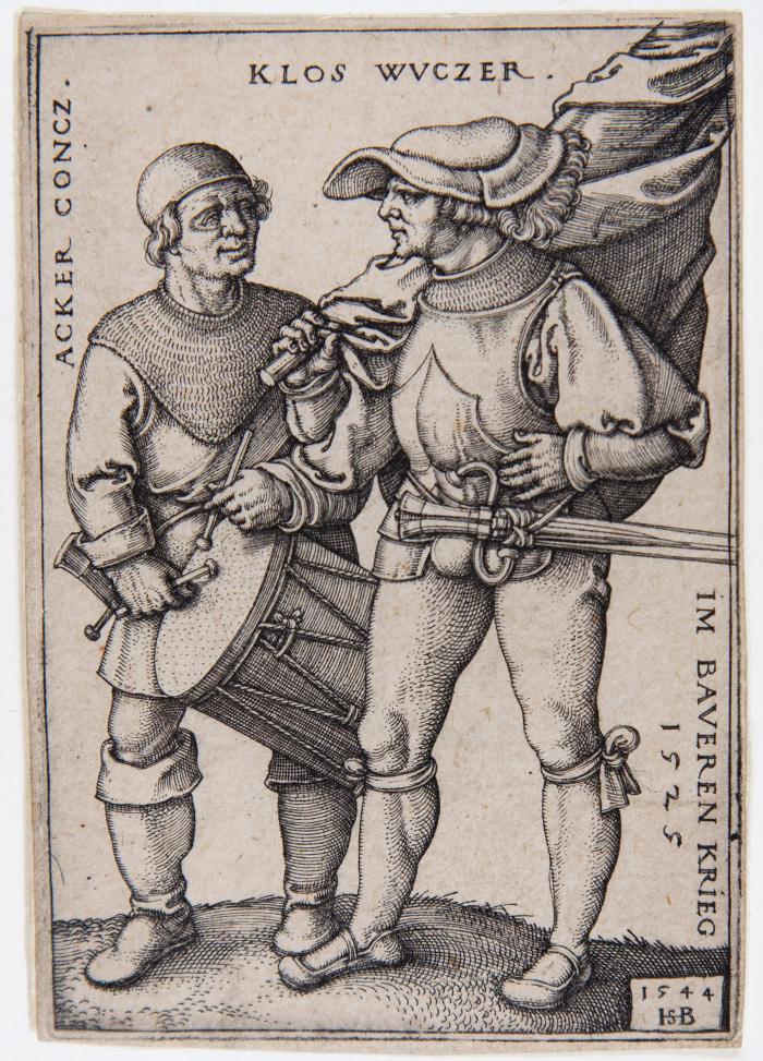 Fähnrich und Trommler