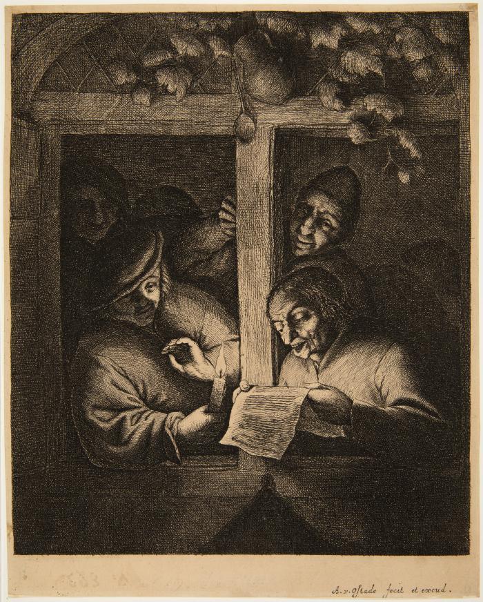 Die Sänger am Fenster