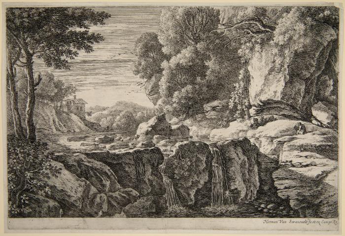 Der kleine Wasserfall