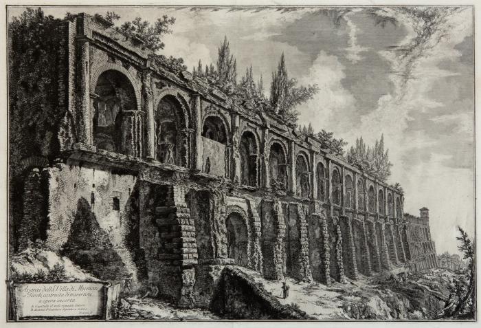 Avanzi della Villa di Mecenate a Tivoli