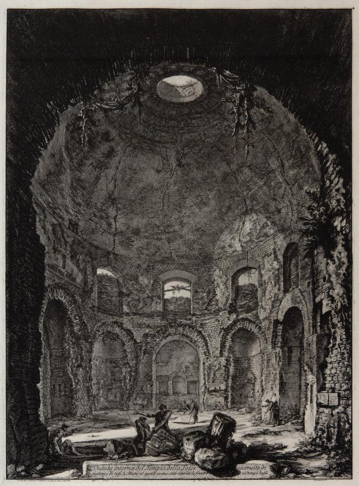Veduta interna del Tempio della Tosse