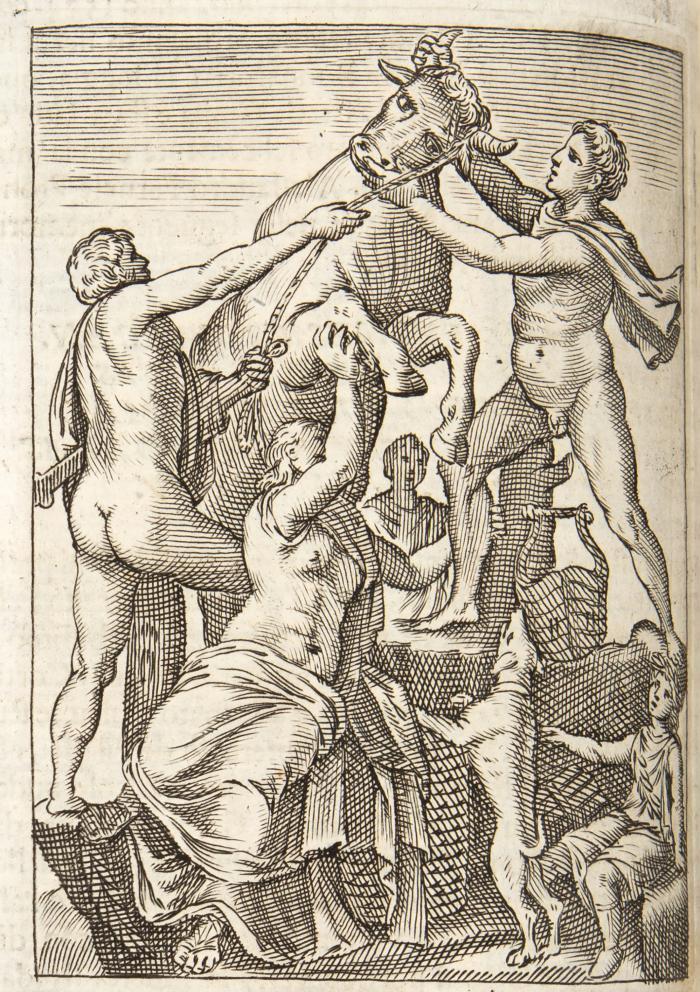 Rom. - Descrizione di Roma moderna formata nuovamente. Distinta in quattordici Rioni, abbellita con Figure nuove di Rame, & accresciuta di molte Notizie Istoriche.