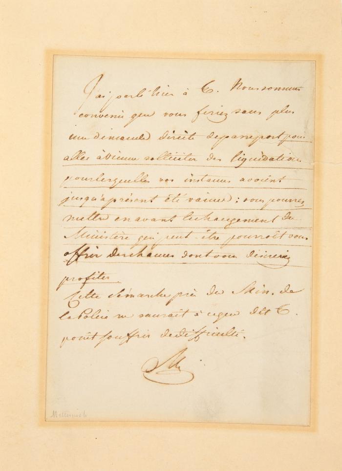 METTERNICH, KLEMENS WENZEL LOTHAR VON (1773 Koblenz - 1859 Wien)
Österreichischer Staatsmann.
