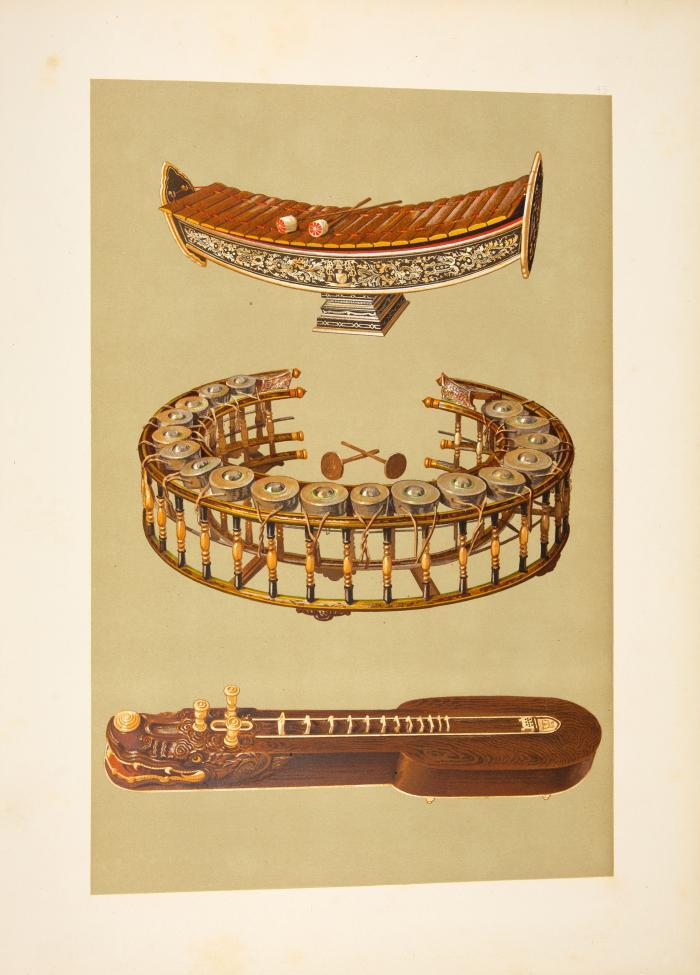 Hipkins, Alfred James: Musical instruments historic, rare and unique. Illustrated by a series of fifty plates in colours.