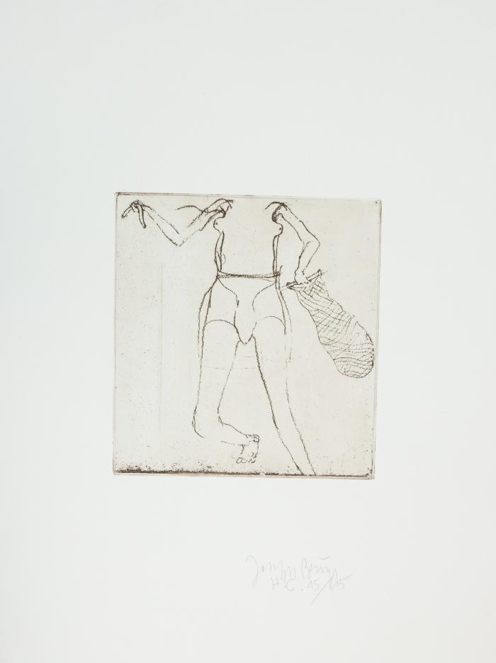 Taucherin (aus: Suite Zirkulationszeit)