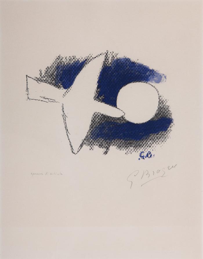 L'oiseau devant la lune (Aus: Arthur Rimbaud vu par les peintres contemporains)