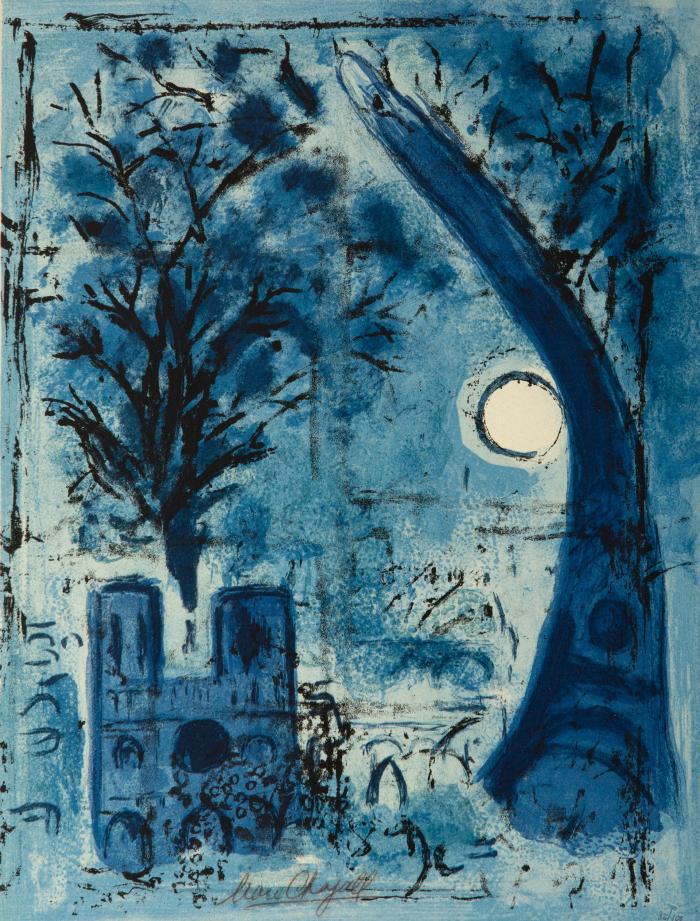 Notre Dame et la tour Eiffel