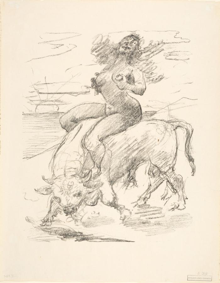 Blatt III aus: Der Venuswagen