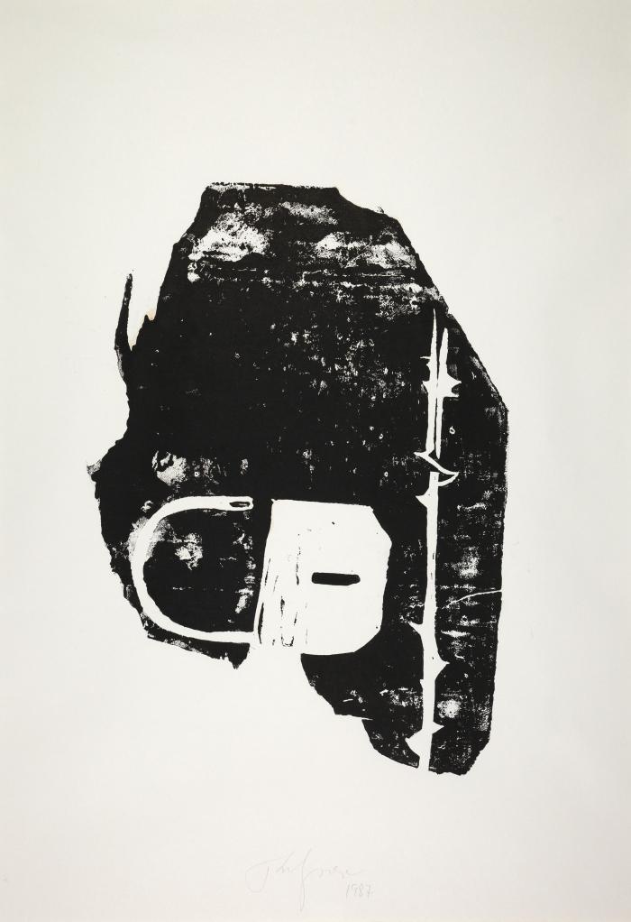 Schlafstätte 1983-84/ Lampe 1986-88