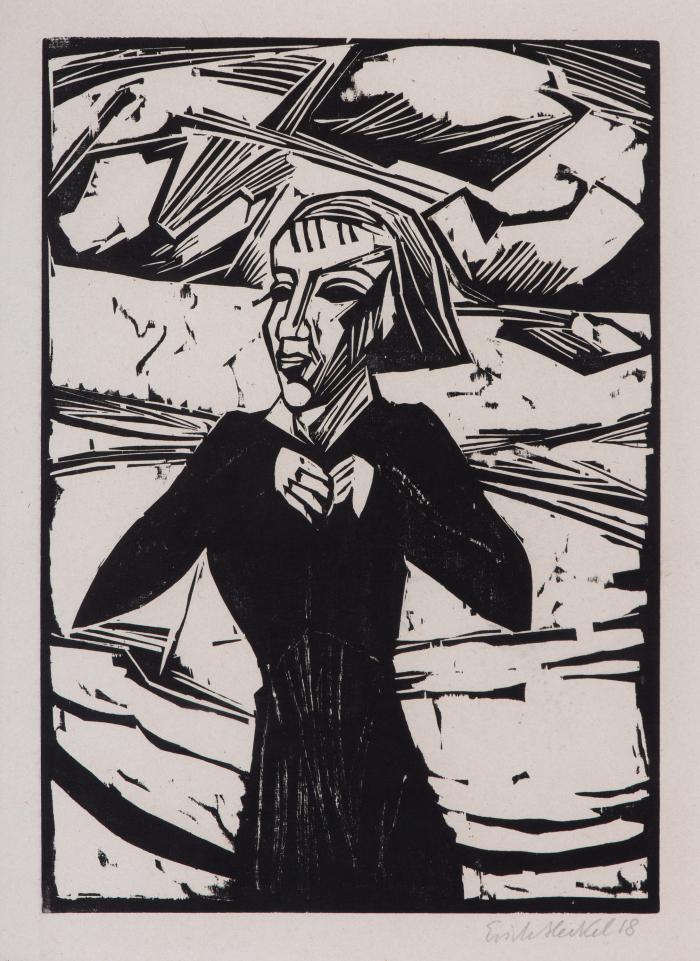 Mädchen am Meer (Frau am Meer)