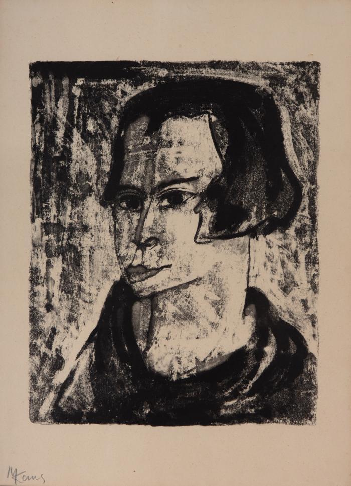 Frauenportrait (Aus: Akte und Köpfe, Kestner-Mappe III)