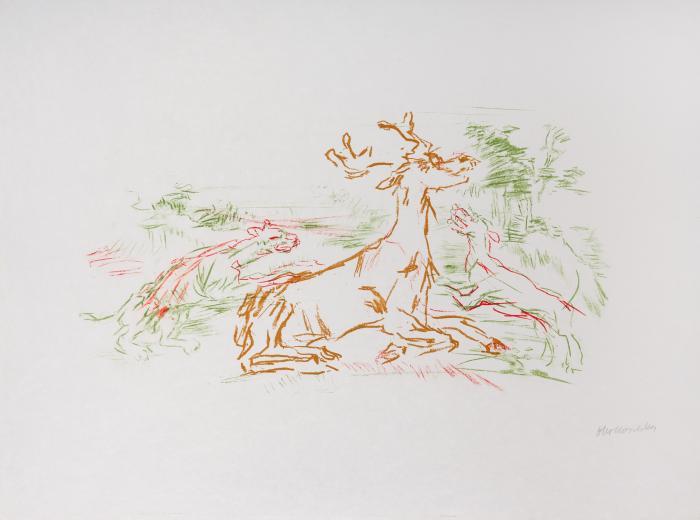 Le cerf (aus: Le Bal Masqué)