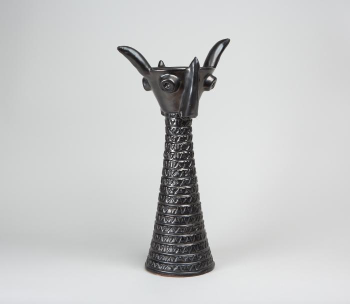 Vase zoomorphe (Visage double)