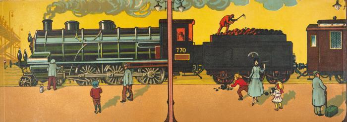 Eisenbahn-Bilderbuch.