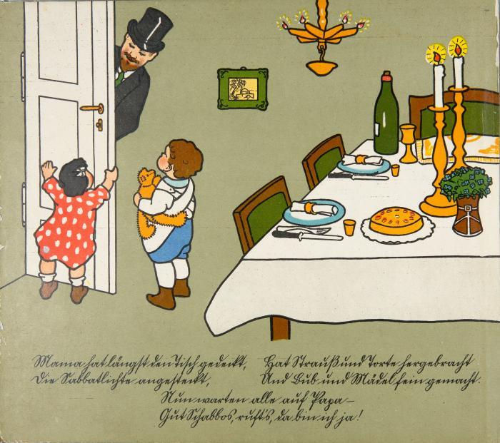 Bilderbuch. Bilder Verse mancherlei auch viel Jüdisches dabei. Frankfurt a. M.: Jüdischer Volksschriften-Verlag o. J. (um 1911).