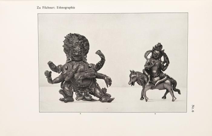 Wissenschaftliche Ergebnisse der Expedition Filchner nach China und Tibet 1903-1905. Bde. VII und VIII in 1 Bd.: Katalog(e) der Ausbeute an ethnographischen Gegenständen. China (und) Tibet. 2 Bde. in 1.